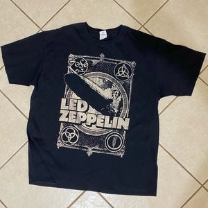 Vintage Led Zeppelin Band Shirt Sz XL
